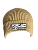 Auf und Davon Strickmütze Beige aus Wolle