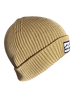 Auf und Davon Strickmütze Beige aus Wolle