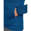 Icebreaker Men's Merino 400 RealFleece Descender LS Zip-Jacket atlantis Merino Fleece blau Auf und Davon Outdoor Equipment