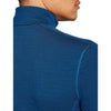 Icebreaker Men's Merino 400 RealFleece Descender LS Zip-Jacket atlantis Merino Fleece blau Auf und Davon Outdoor Equipment