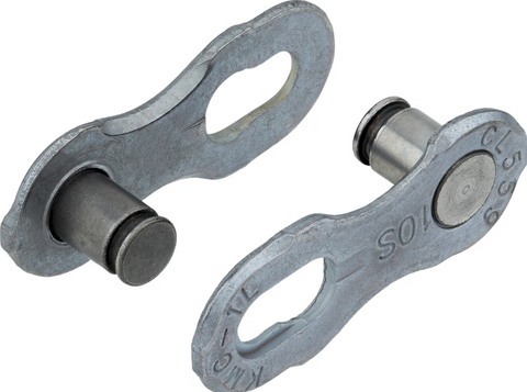 kmc Missinglink 10R EPT (10-fach) 2Paar | Kettenverschlussglied silber Auf und Davon Outdoor Equipment