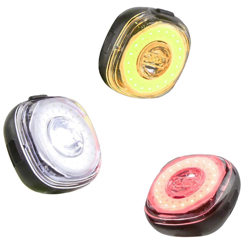 LUMOS Firefly Single LED Helmlicht Rücklicht Bremslicht für Fahrradhelm Fahrradlicht Auf und Davon Outdoor Equipment