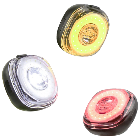 LUMOS Firefly Single LED Helmlicht Rücklicht Bremslicht für Fahrradhelm Fahrradlicht Auf und Davon Outdoor Equipment