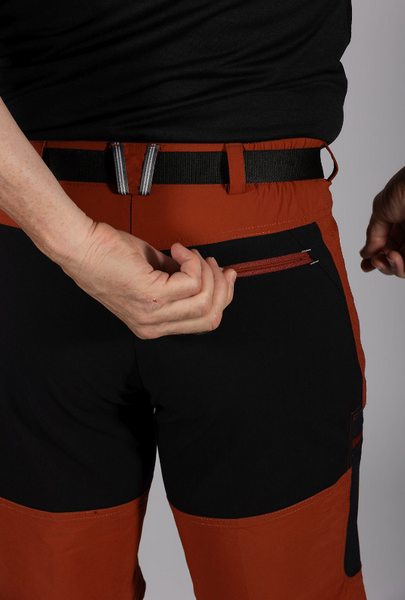 dark orange/black
