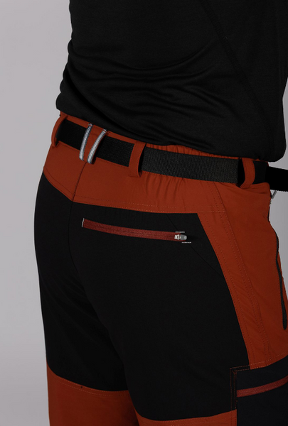 dark orange/black