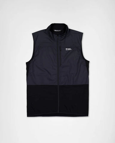 Mons Royale Men's Diversion Merino Wind Vest Windweste black Windweste Radweste Auf und Davon Outdoor Equipment