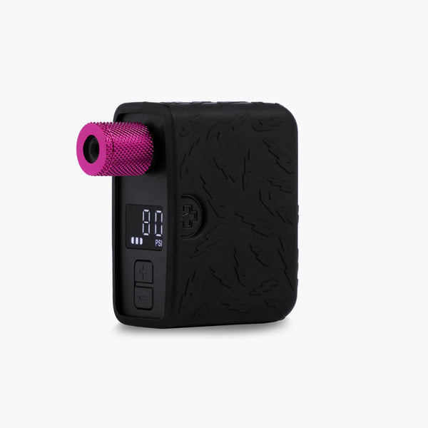 Muc-Off Airmach Electric Mini Pro Inflator | Fahrradpumpe elektrische Fahrradpumpe im Taschenformat Auf und Davon Outdoor Equipment