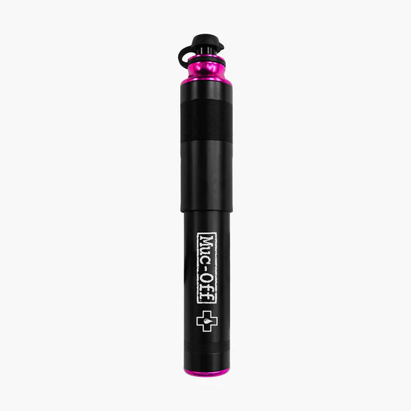 Muc Off AirMach Mini Pump | Fahrradpumpe black pink Auf und Davon Outdoor Equipment