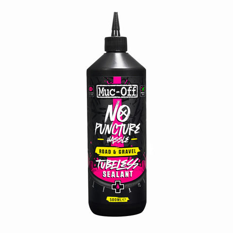 Muc Off Road & Gravel Tubeless Sealant 500ml | Tubeless-Dichtmittel Dichtmilch Auf und Davon Outdoor Equipment