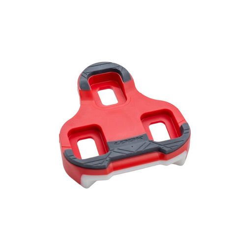 LOOK Keo Grip Schuhplatten rot mit 9° Float