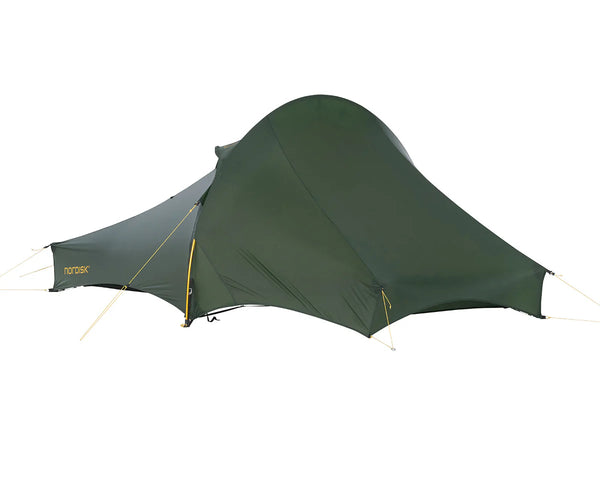 Nordisk Telemark 2.2 LW | 2-Personen Zelt Black Forest Green leichtes 2Personen Zelt Auf und Davon Outdoor Equipment