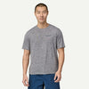 Patagonia Men's Capilene Cool Daily Graphic Shirt - Waters grey Männer T-Shirt grau Auf und Davon Outdoor Equipment