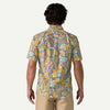 Men's Go-To Shirt Flourish Abundant Blue Hawaii Hemd Männer Auf und Davon Outdoor Equipment