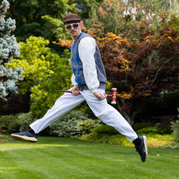 Pit Viper The Flight Optics HDPV - Miami Nights Pink | Fahrradbrille polarisierte Sonnenbrille rosa weiß Auf und Davon Outdoor Equipment 