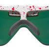 Pit Viper The Flip-Offs HDPV - Heater | Fahrradbrille klappbare Sonnenbrille schnelle Brille Laufbrille orange weiß gesprenkelt Auf und Davon Outdoor Equipment