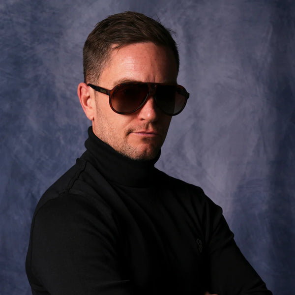 Pit Viper The Jethawk HDPV - Land Locked | Sonnenbrille Pornobrille Fliegerbrille polarisiert braun Auf und Davon Outdoor Equipment