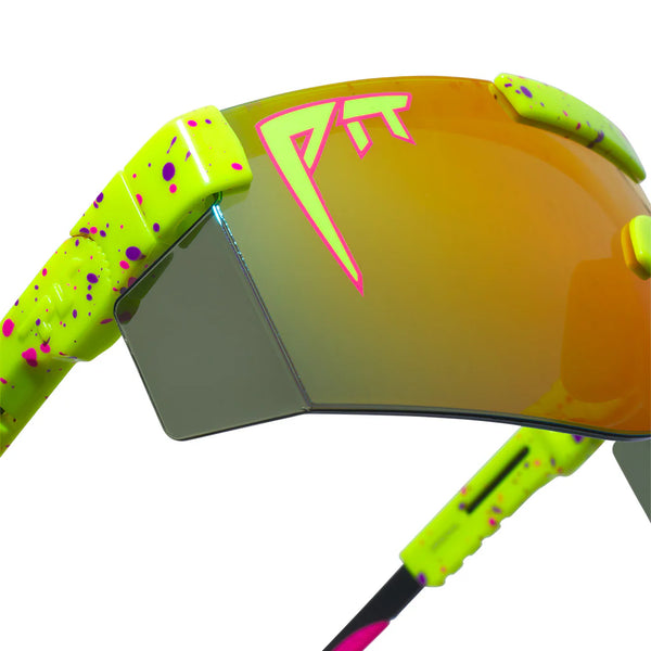Pit Viper The Originals 2.0 Regular - 1993 | Fahrradbrille schnelle Brille Trendbrille Laufbrille Gletscherbrille mit Seitenschutz Auf und Davon Outdoor Equipment