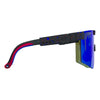 Pit Viper The Originals 2.0 Regular - Peacekeeper | Fahrradbrille Laufbrille blau polarisiert schnelle Brille Auf und Davon Outdoor Equipment