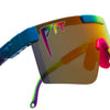 Pit Viper The Originals 2.0 Regular HDPV - Pride Fahrradbrille Laufbrille schnelle Brille Trendbrille polarisiert Auf und Davon Outdoor Equipment
