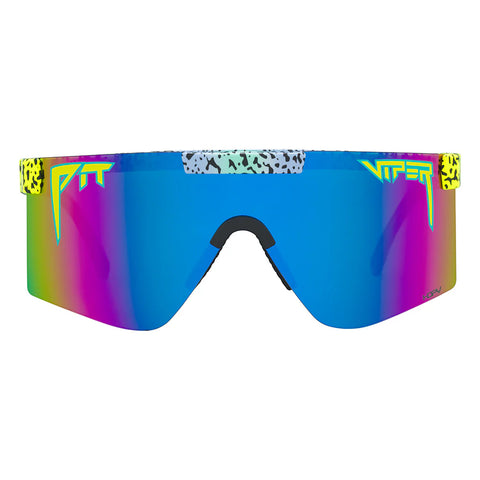 pit viper The Originals 2.0 Wide HDPV - Rec Beach | Fahrradbrille leopard polarisiert schnelle Brille Laufbrille Auf und Davon Outdoor Equipment