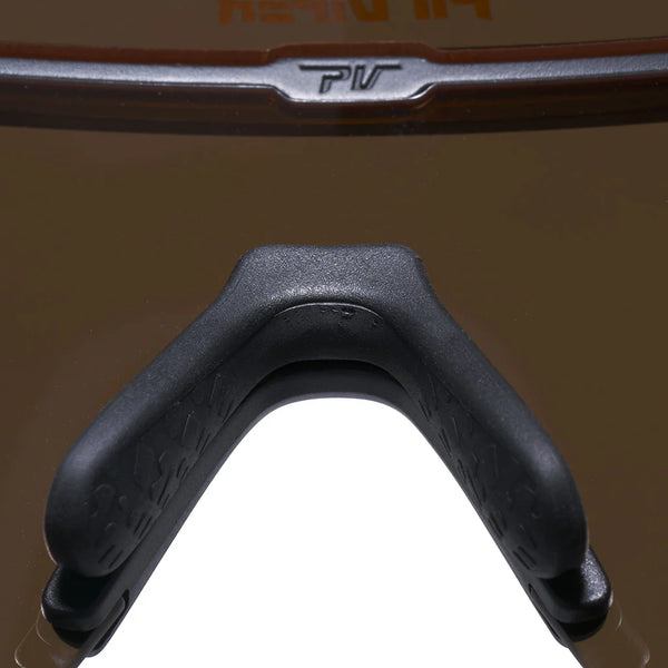 Pit Viper The Skysurfer HDPV - Exec Gold | Fahrradbrille Laufbrille schnelle Brille polarisiert Auf und Davon Outdoor Equipment