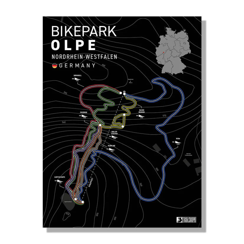 mountainbike olpe Trailshape Bikepark Olpe Nordrhein-Westfalen