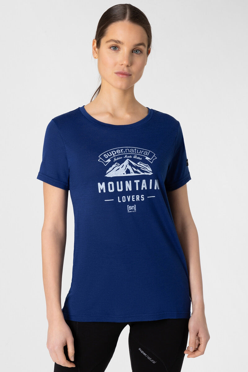 W Mountain Logo Tee