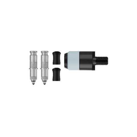 Schwalbe Clik Valve Conversion Kit DV mit Pumpkopf-Adapter