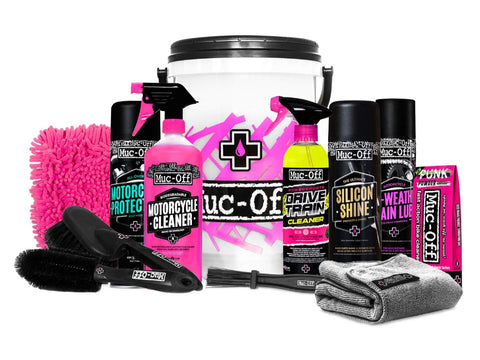 Muc-Off Powersports Bucket Kit Reinigungsset Fahrradreiniger Fahrradpflege - Auf und Davon | Outdoor Equipment