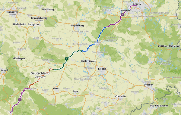 Gravela Group Ride | Fulda-Berlin | 5 Tage
