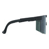 The Originals 2.0 Wide HDPV - Blacking Out Fahrradbrille schwarz Laufbrille polarisiert schnelle Brille Auf und Davon Outdoor Equipment