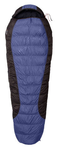 Warmpeace Viking 600 sahdow blue-grey-black_ 195 cm Schlafsack Auf und Davon Outdoor Equipment