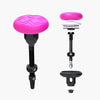 black/pink