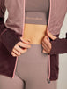 icebreaker Women's Merino 200 Realfleece Descender LS Zip Hoodie | Fleecejacke summit/java/acid pink/cb Funktionshoody Merino Hoody Auf und Davon Outdoor Equipment