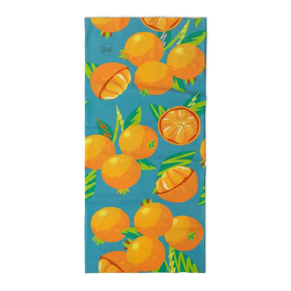 buff Coolnet UV® Genju neptune green orangen Schlauchschal Multifunktionstuch Auf und Davon Outdoor Equipment
