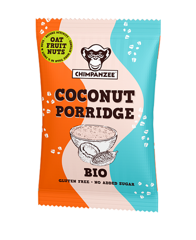 chimpanzee Porridge - Coconut 65g Frühstücksbrei Bio Porridge Kokos Porridge Auf und Davon Outdoor Equipment