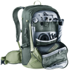 deuter Trans Alpine Pro 28 Fahrradrucksack grove-ivy MTB Rucksack Auf und Davon Outdoor Equipment