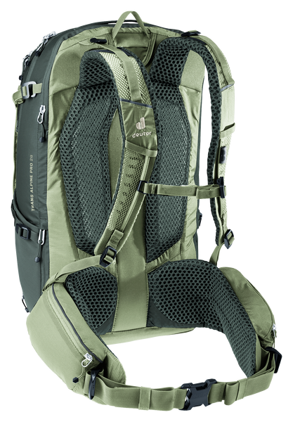 deuter Trans Alpine Pro 28 Fahrradrucksack grove-ivy MTB Rucksack Auf und Davon Outdoor Equipment