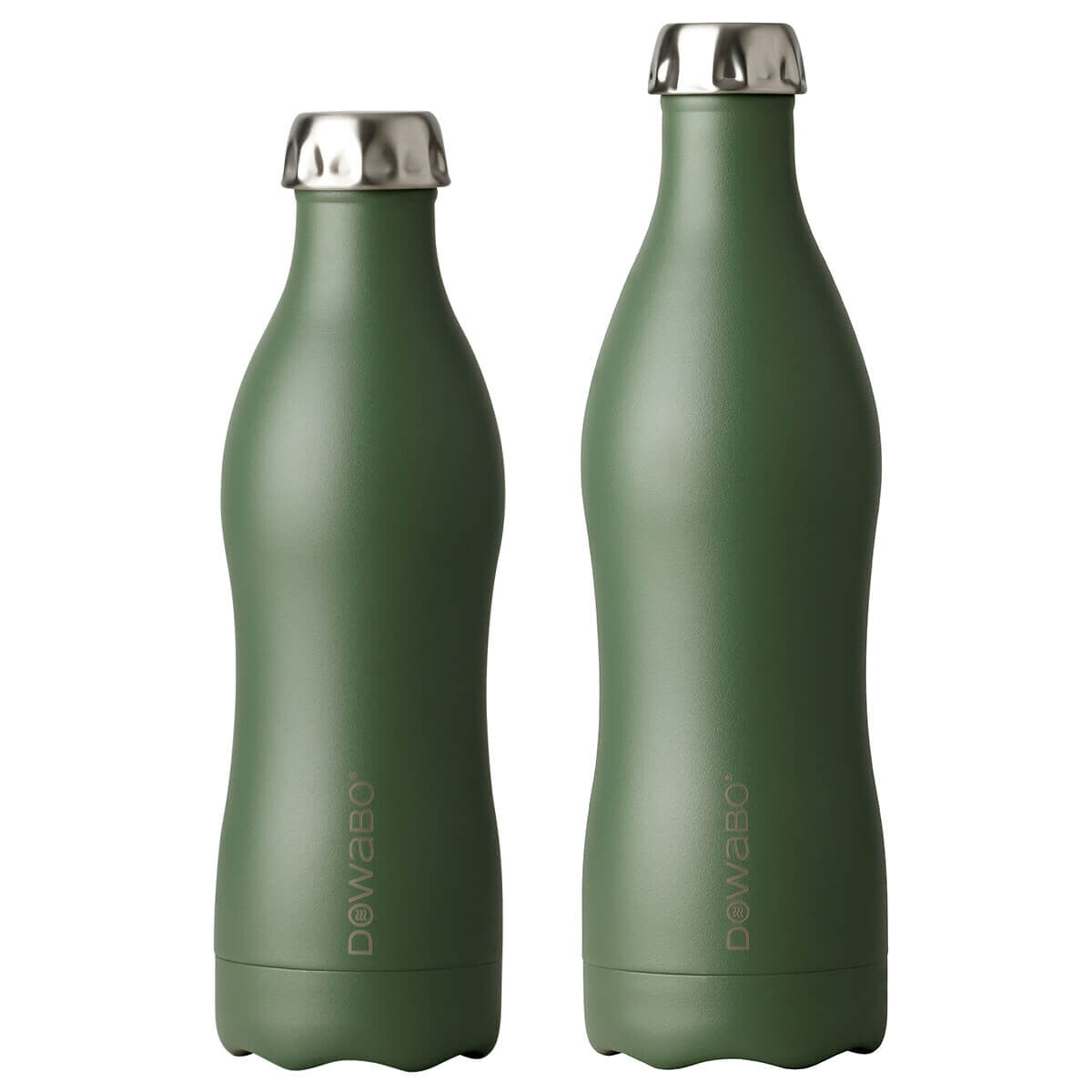 Isolierflasche Olive