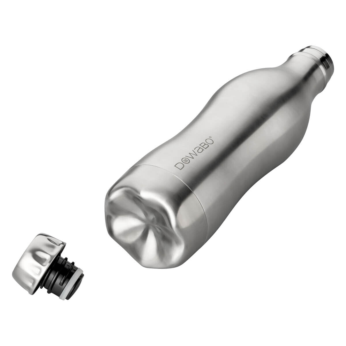Isolierflasche Pure Steel