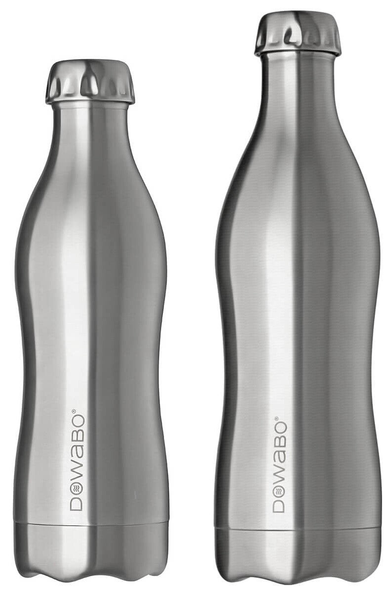 Isolierflasche Pure Steel