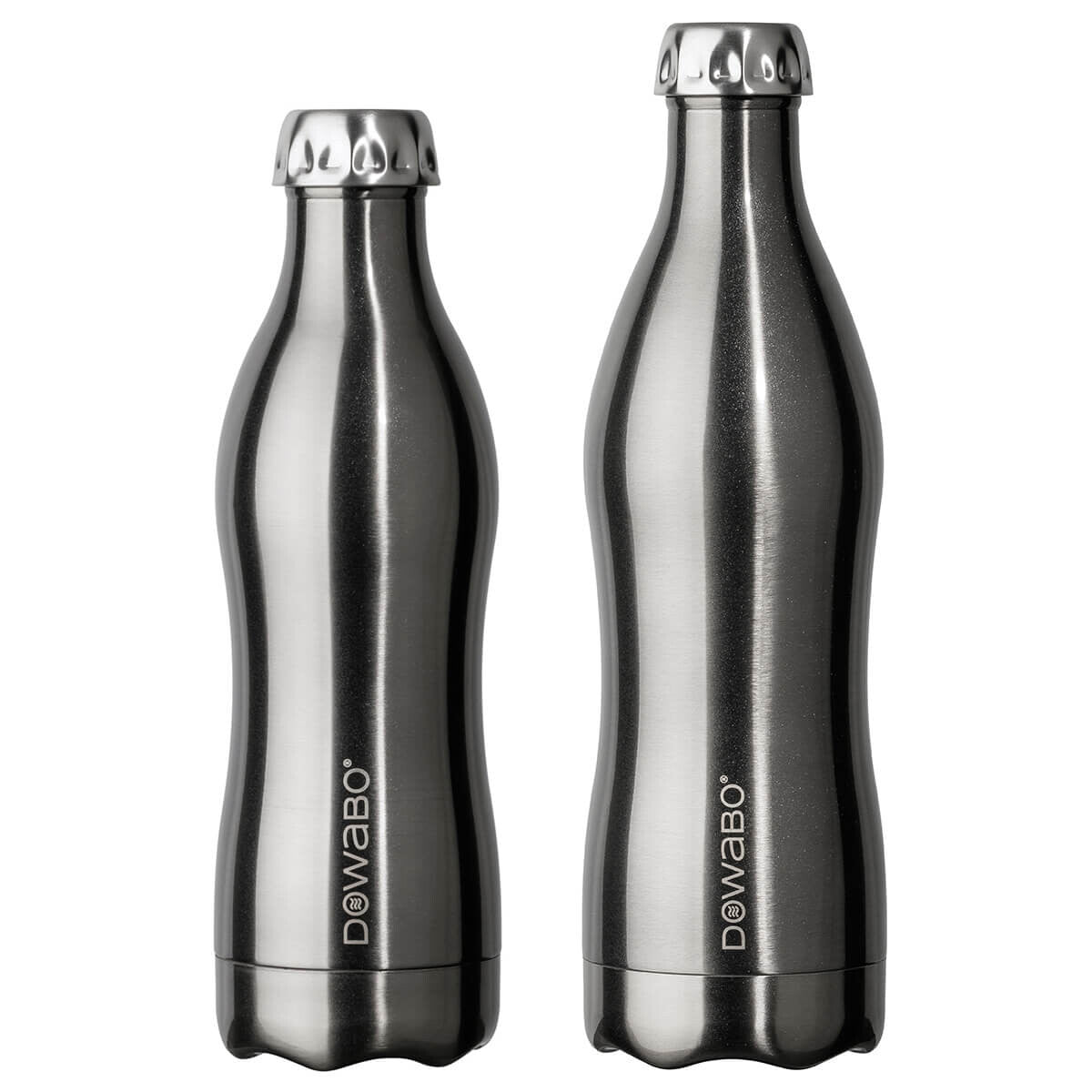 Isolierflasche Silver