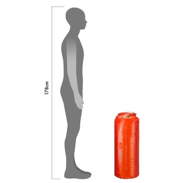 Ortlieb Dry-Bag 59L Dry Bag cranberry-signal red Packsack rot Auf und Davon Outdoor Equipment