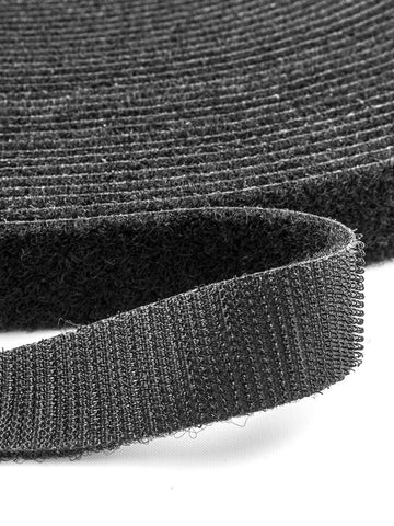 Klettband Velcro Back to Back 25 mm schwarz