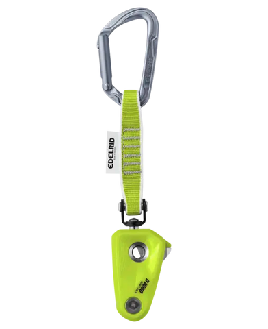 Edelrid Ohm II | Sicherungsgerät oasis grün Gewichtsunterschied Klettern Auf und Davon Outdoor Equipment