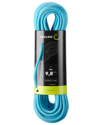 edelrid Boa 9,8mm 50m Kletterseil blue dynamisches Kletterseil blau Auf und Davon Outdoor Equipment