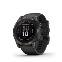 Schwarz-Carbongrau Titan mit QuickFit-Silikon-Armband 26mm