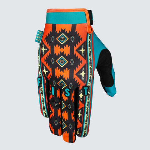 FIST Handschuh Thunderbird - blau rot - Fahrradhandschuhe MTB - Auf und Davon Outdoor Equipment