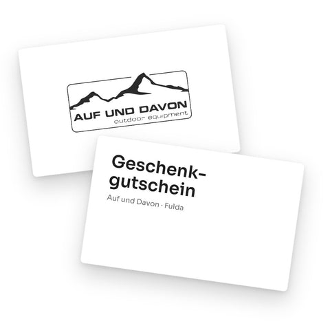 Auf und Davon Geschenkgutschein