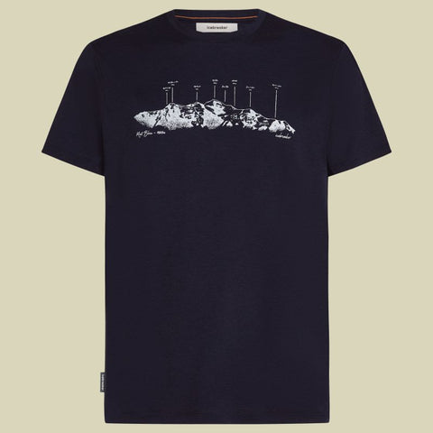 icebreaker Men's Merino 150 Tech Lite T-Shirt Massif | Merinoshirt midnight navy Auf und Davon Outdoor Equipment